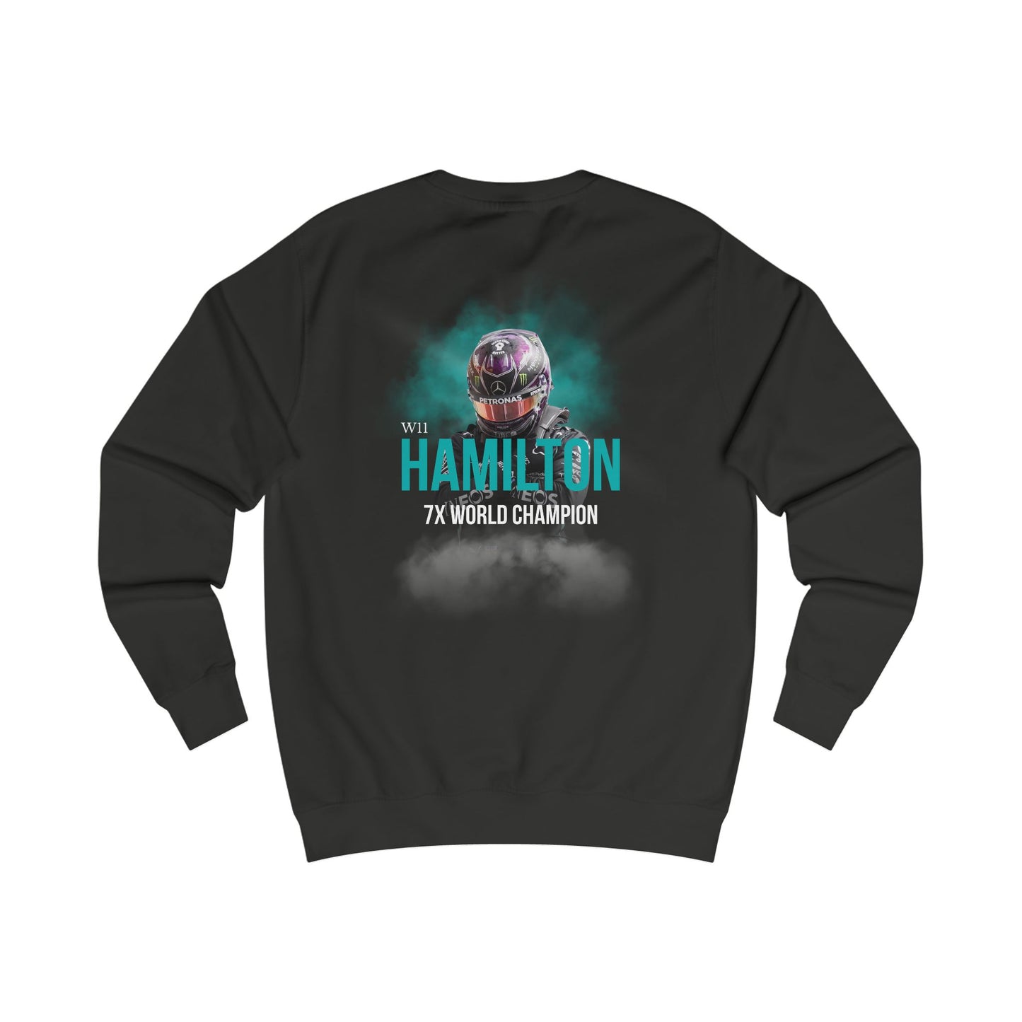 "7X WORLD CHAMPION" GRAPHIC SWEATER