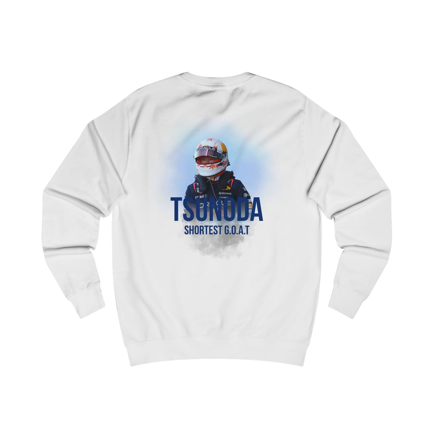 "SHORTEST G.O.A.T" GRAPHIC SWEATER
