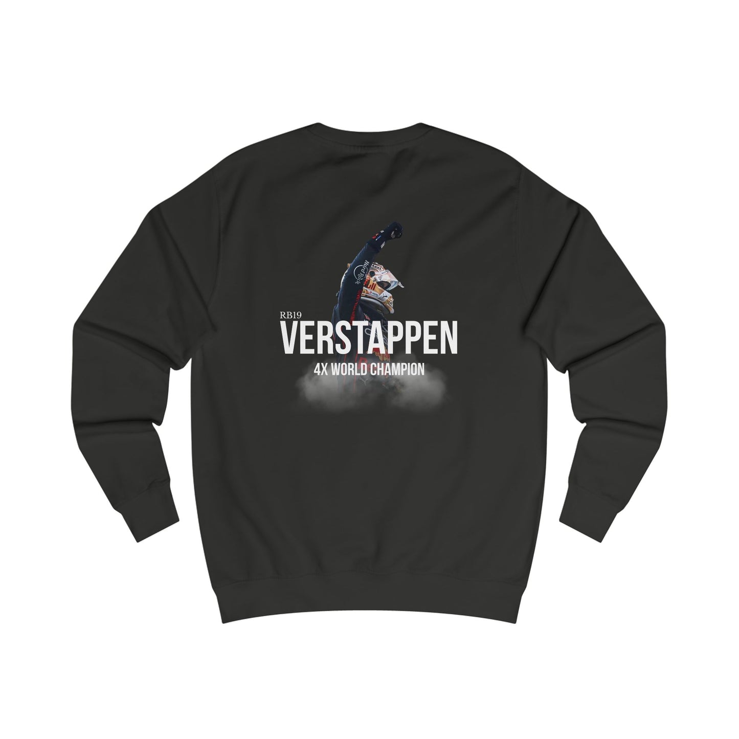 "4X WORLD CHAMPION" GRAPHIC SWEATER