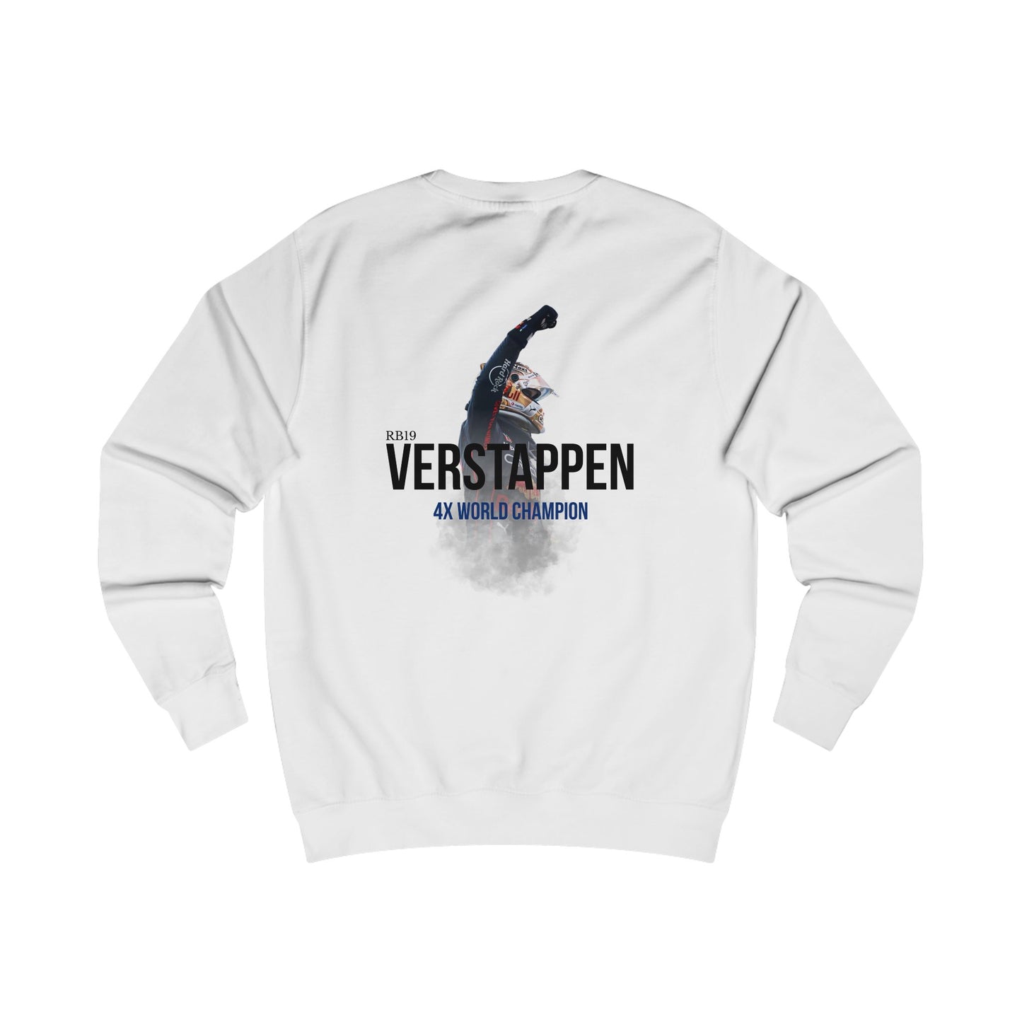 "4X WORLD CHAMPION" GRAPHIC SWEATER