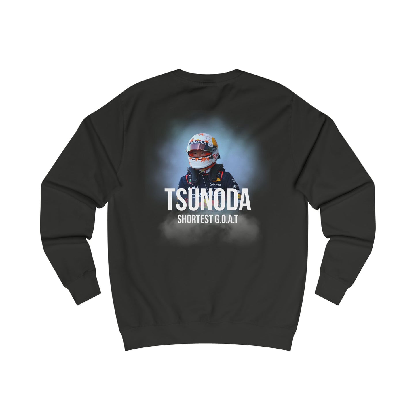 "SHORTEST G.O.A.T" GRAPHIC SWEATER