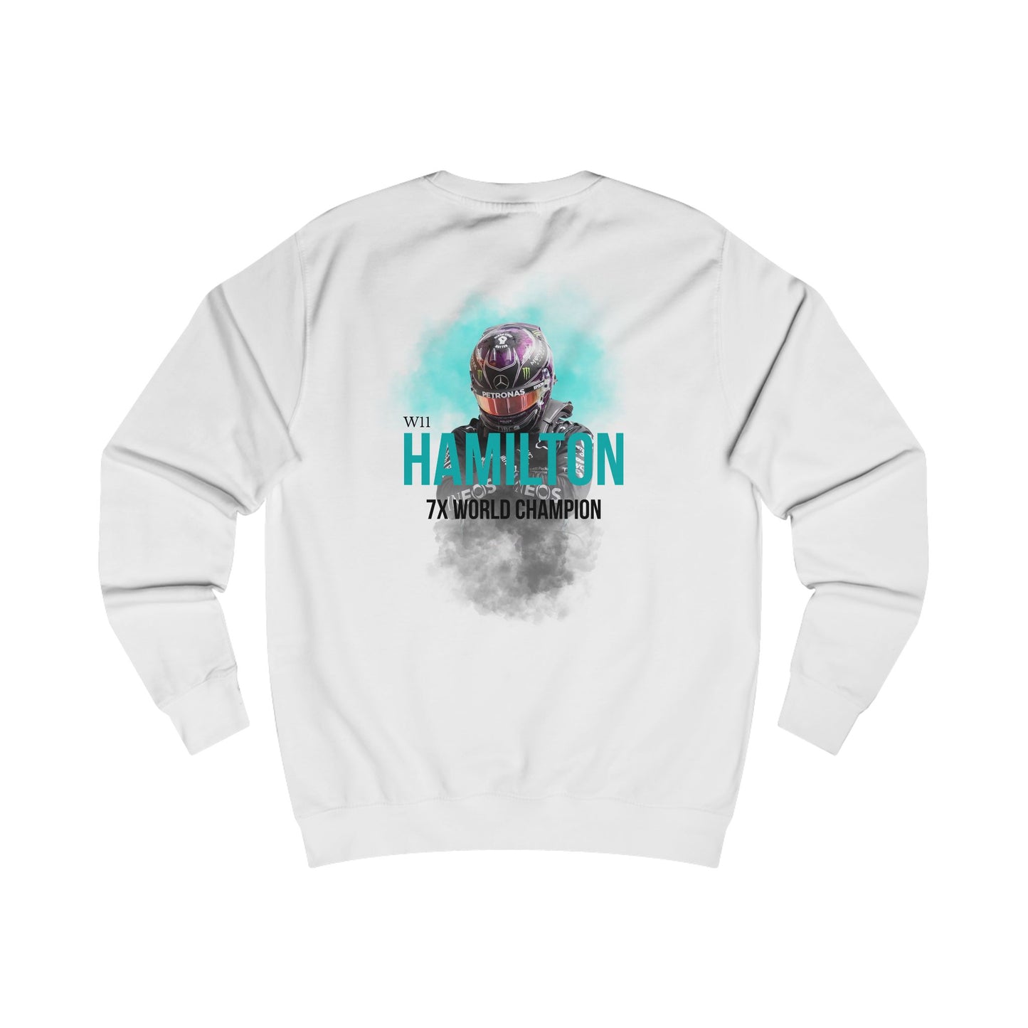 "7X WORLD CHAMPION" GRAPHIC SWEATER