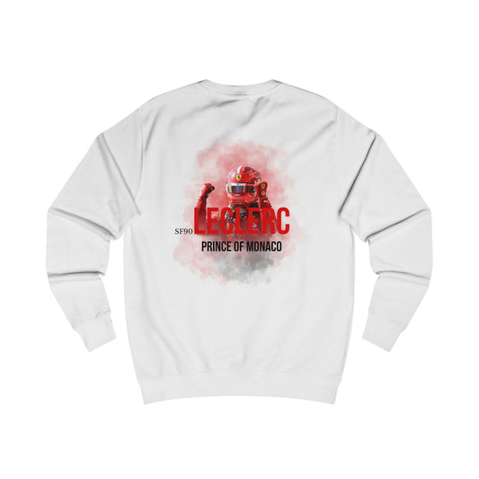 "PRINCE OF MONACO" GRAPHIC SWEATER